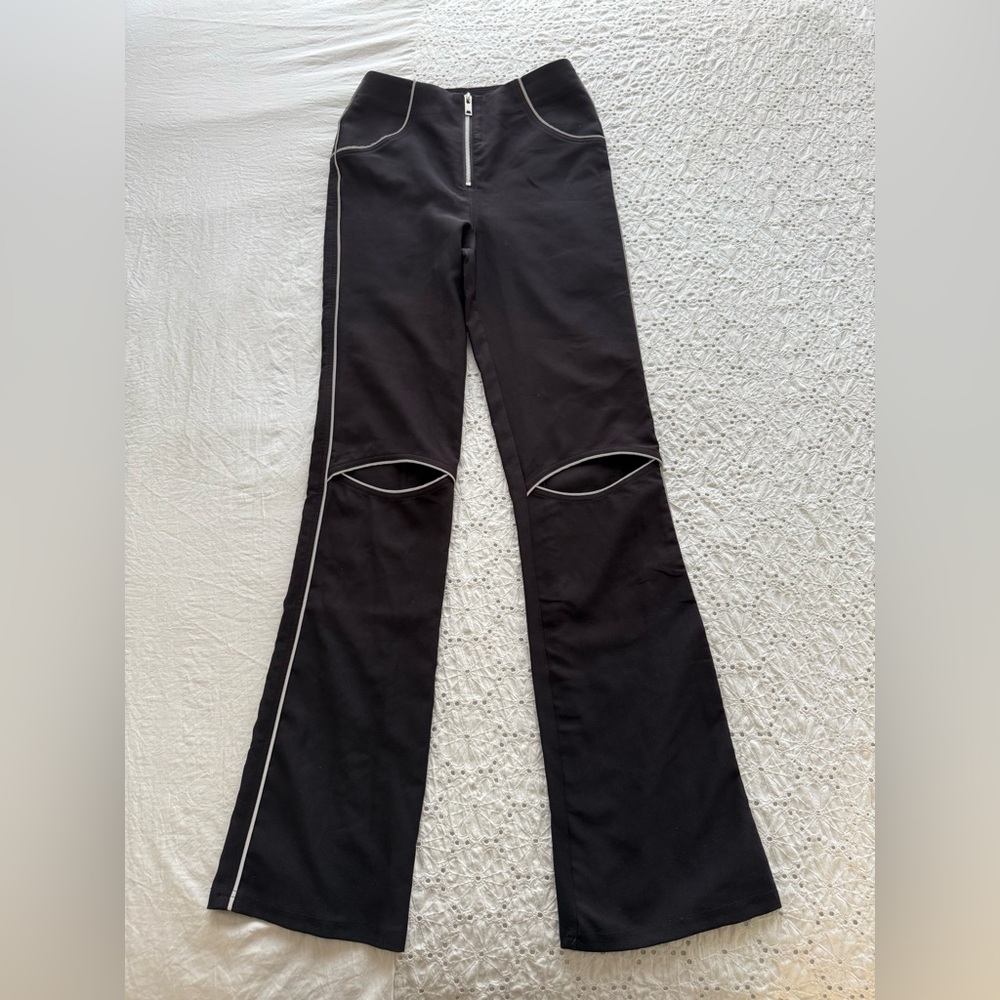 I.AM.GIA Black Zip-Up Pants
